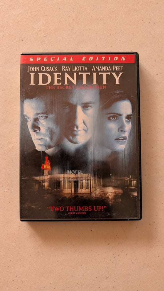 Identity (DVD, 2003, R) John Cusack, Ray Liotta, Amanda Peet