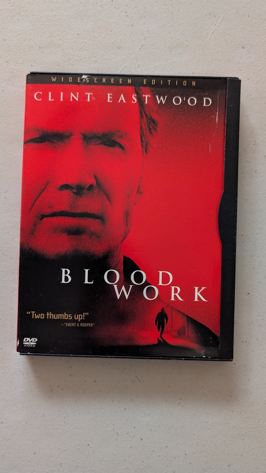 Blood Work (DVD, 2002, R) Clint Eastwood, Jeff Daniels