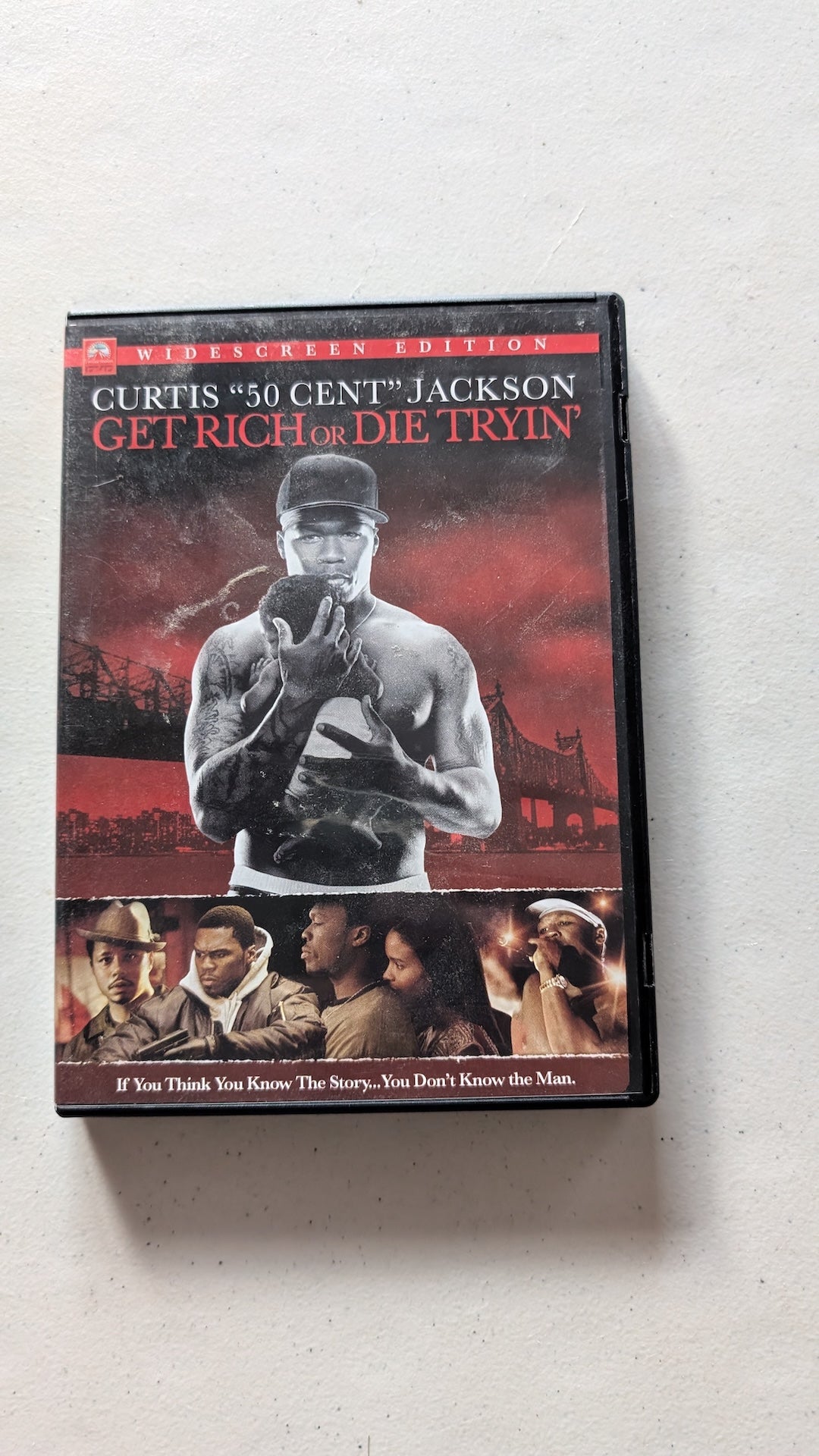 Get Rich or Die Tryin' (DVD, 2005, R) Curtis "50 Cent" Jackson