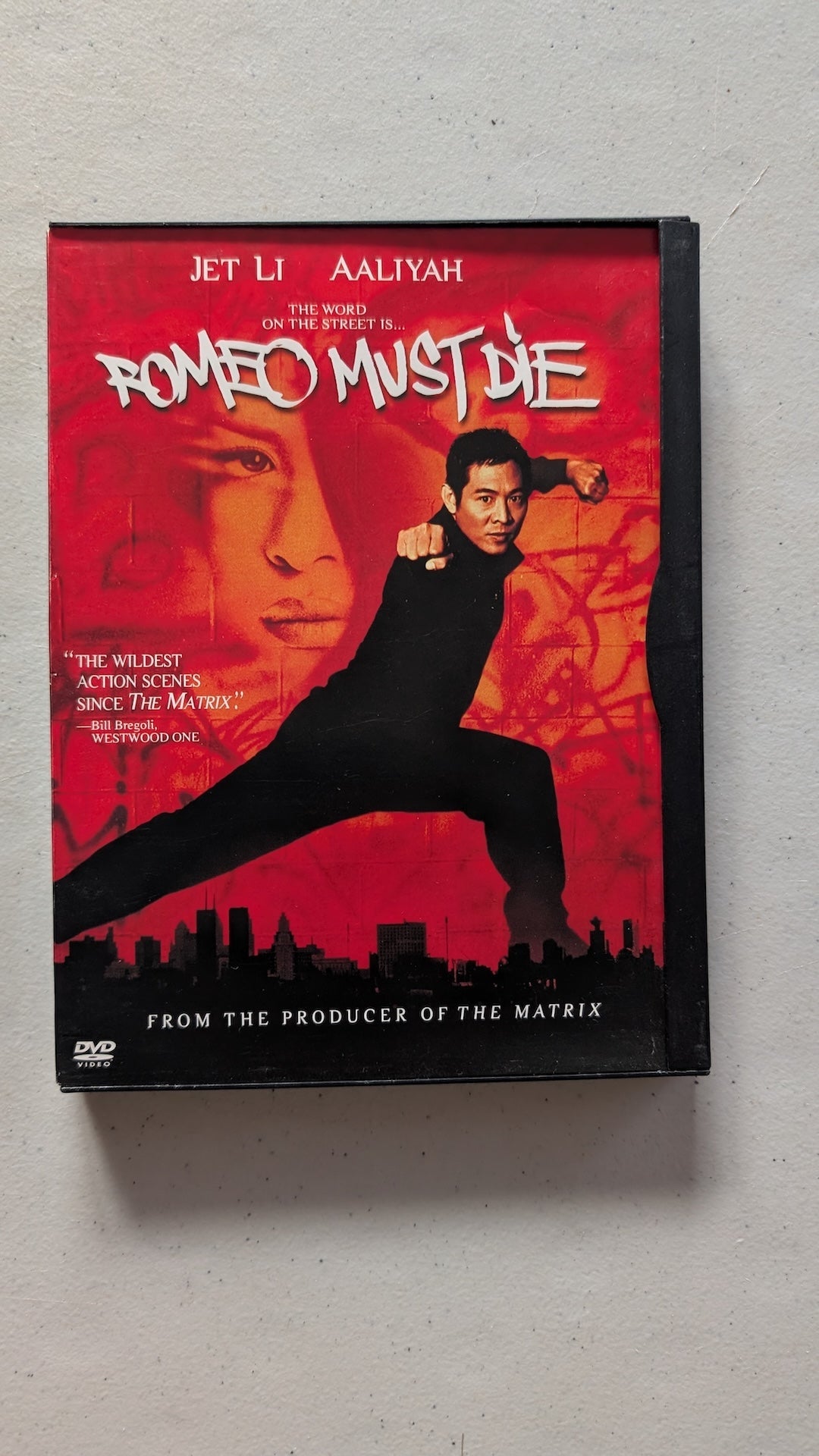 Romeo Must Die (DVD, 2000, R) Jet Li, Aaliyah