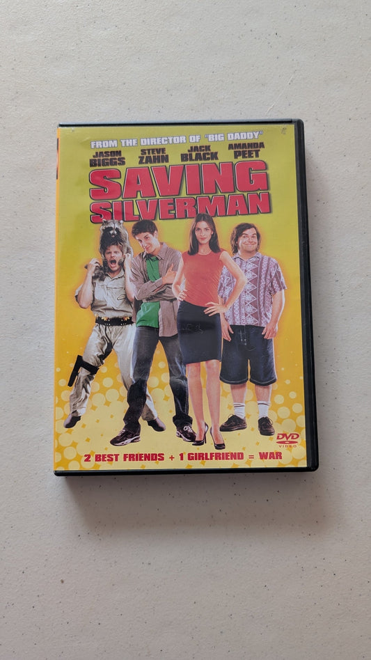 Saving Silverman (DVD, 2001, PG-13) Jason Biggs, Steve Zahn, Jack Black, Amanda Peet