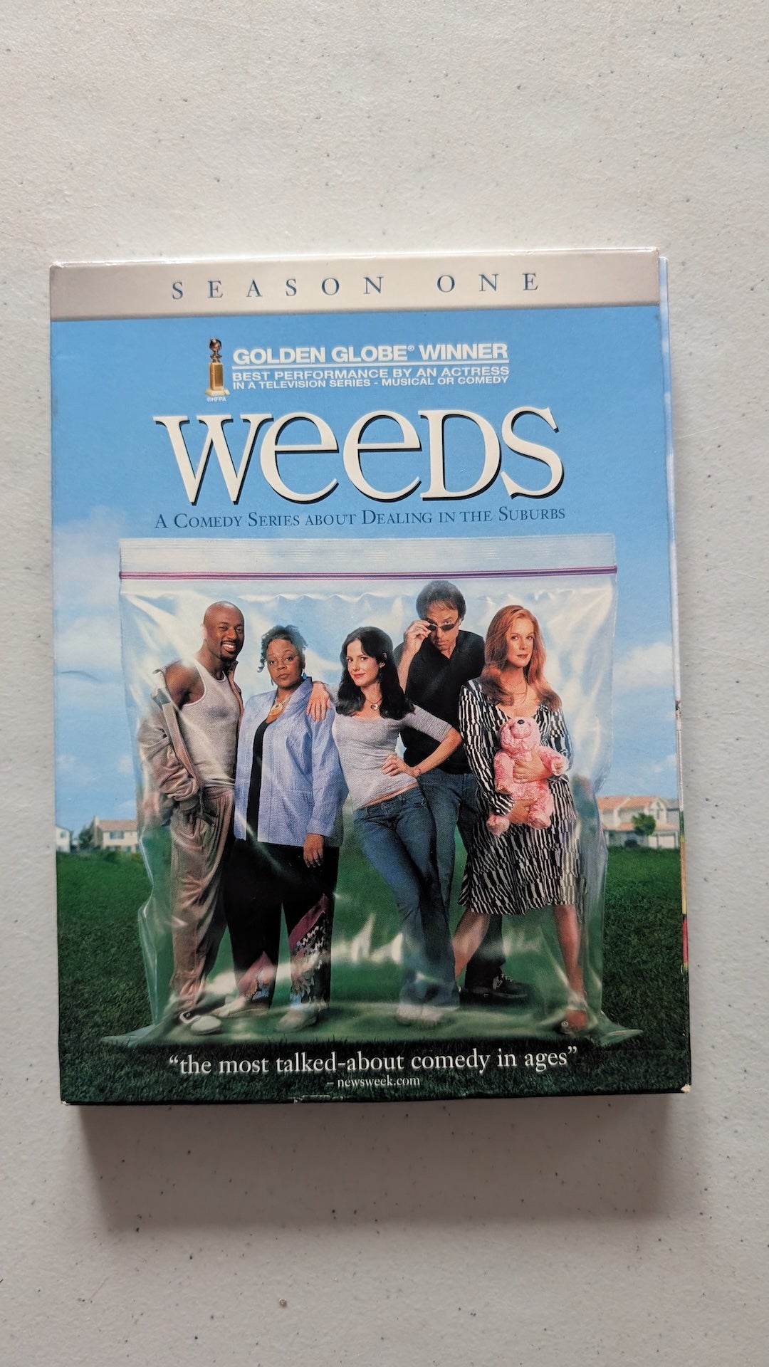 Weeds (Season One) (DVD, 2005, Not Rated) Mary-Louise Parker, Elizabeth Perkins, Tonye Patano, Romany Malco, Justin Kirk, Hunter Parrish, Alexander Gould