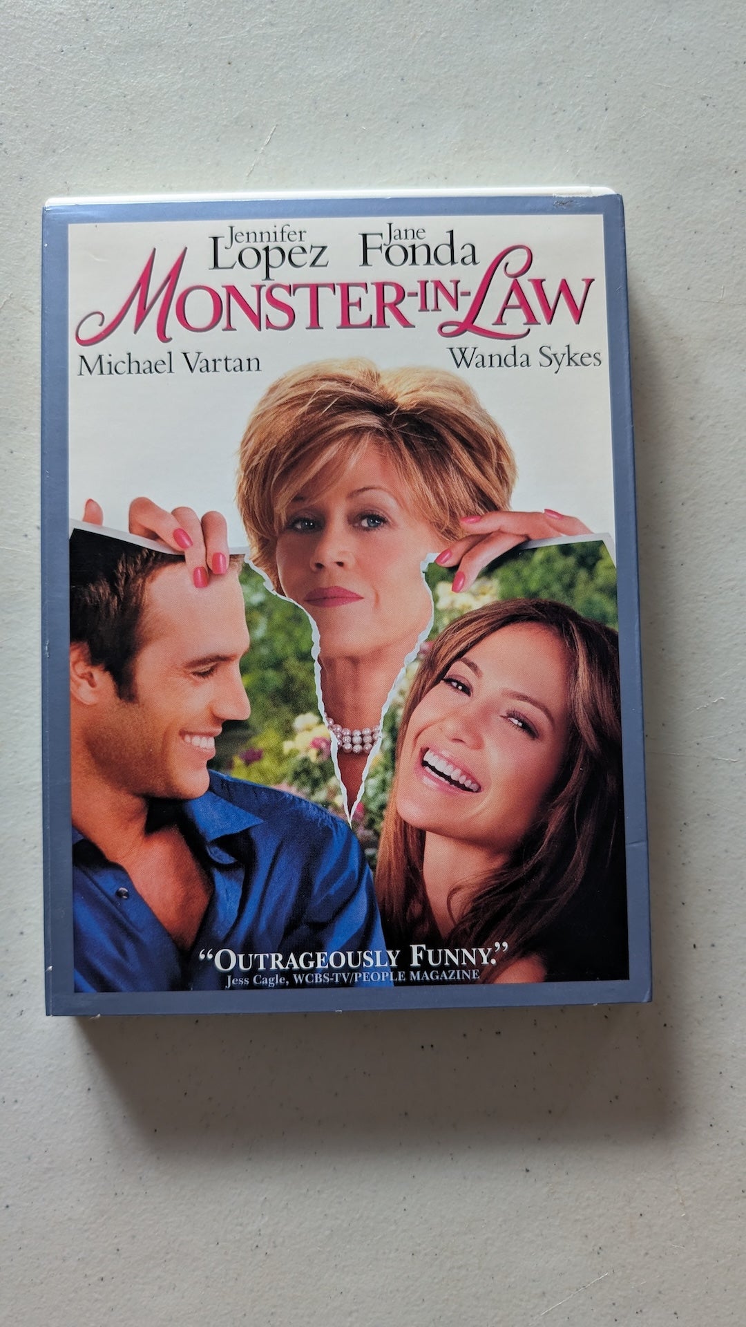 Monster-in-Law (DVD, 2005, PG-13) Jennifer Lopez, Jane Fonda, Michael Vartan, Wanda Sykes