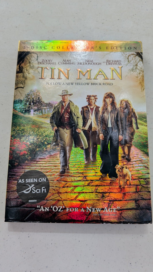 Tin Man (DVD, 2007, Not Rated) Zooey Deschanel, Alan Cumming, Neal McDonough