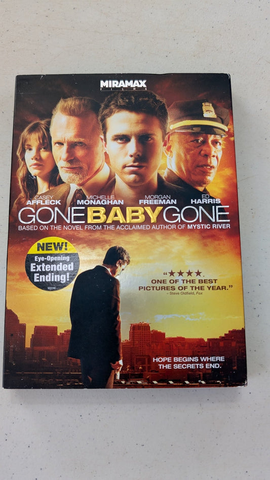 Gone Baby Gone (DVD, 2007, R) Casey Affleck, Michelle Monaghan, Morgan Freeman