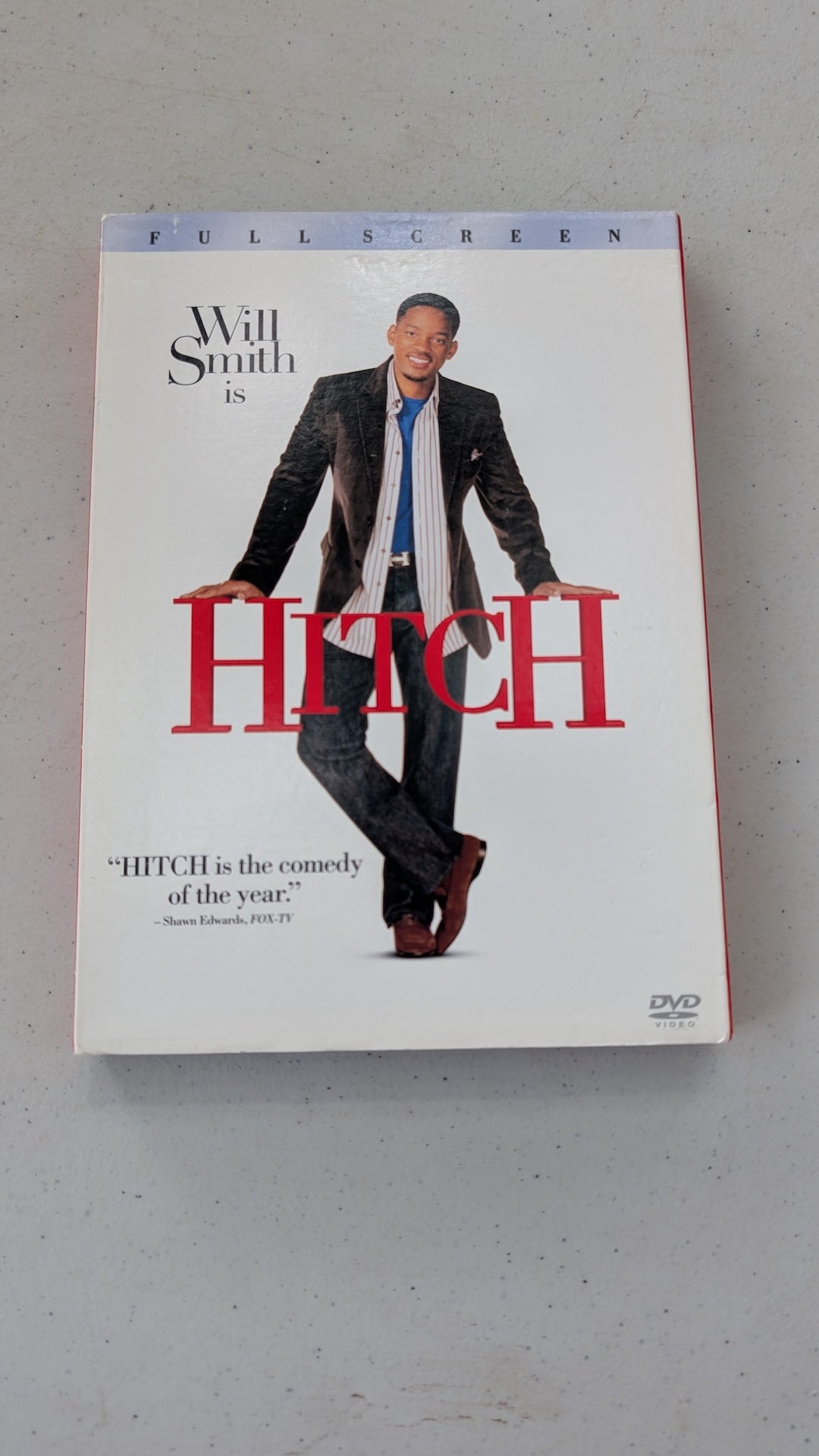 Hitch (DVD, 2005, PG-13) Will Smith, Eva Mendes, Kevin James