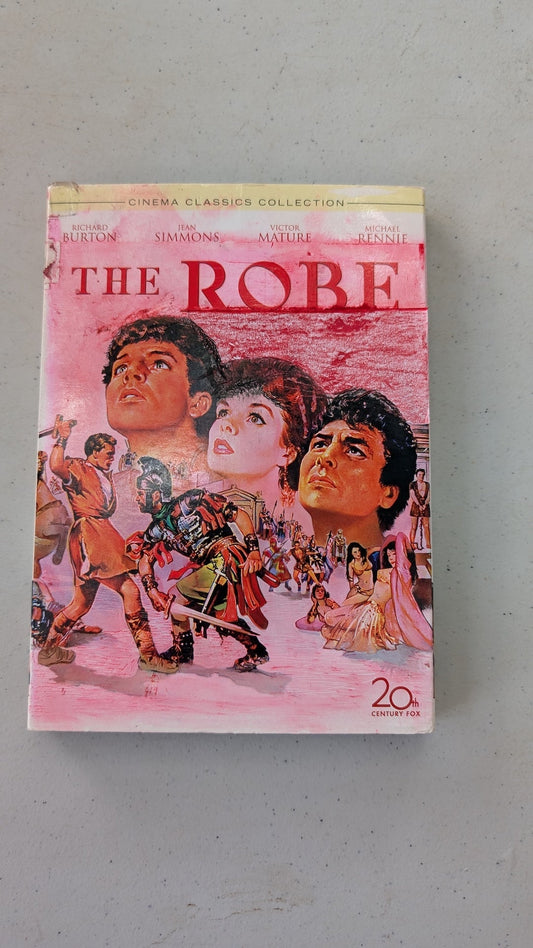 The Robe (DVD, 1953, Not Rated) Richard Burton, Jean Simmons, Victor Mature