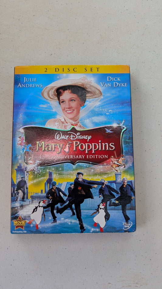 Mary Poppins (DVD, 1964, G) Julie Andrews, Dick Van Dyke, David Tomlinson
