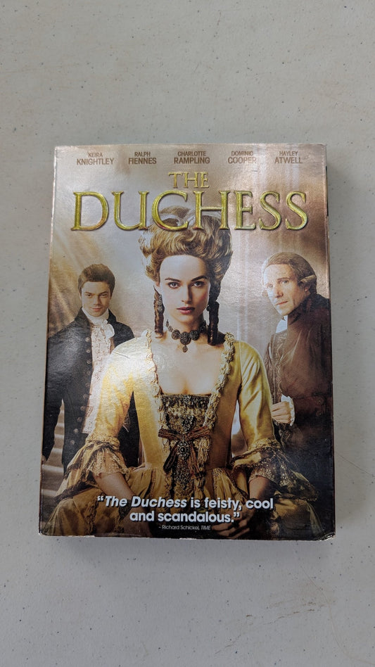 The Duchess (DVD, 2008, PG-13) Keira Knightley, Ralph Fiennes, Charlotte Rampling