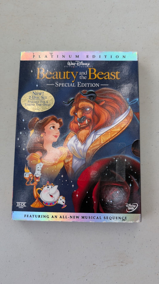 Beauty and the Beast (DVD, 1991, G) Paige O'Hara, Robby Benson, Angela Lansbury
