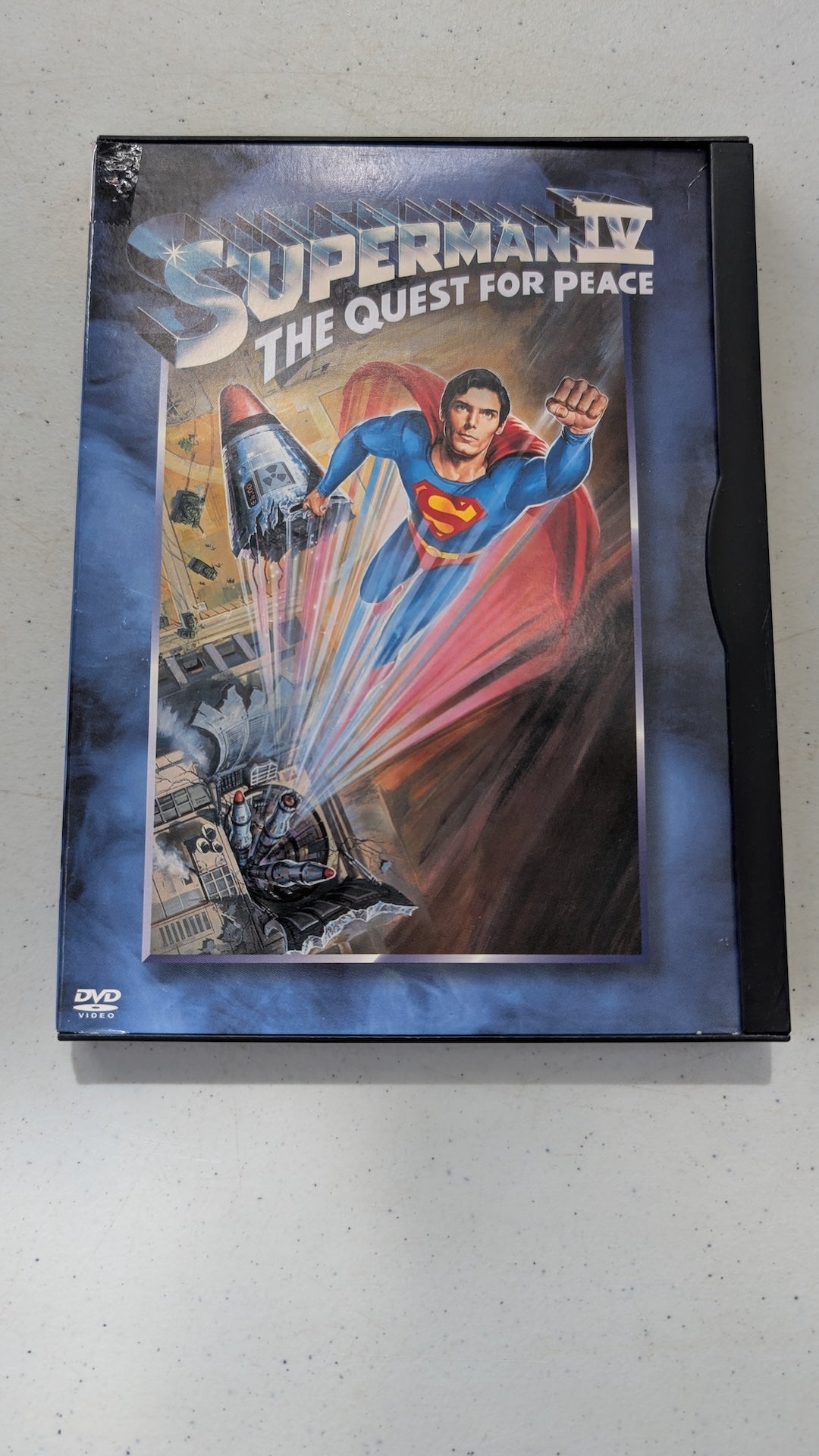Superman IV: The Quest for Peace (DVD, 1987, PG) Christopher Reeve, Gene Hackman, Margot Kidder