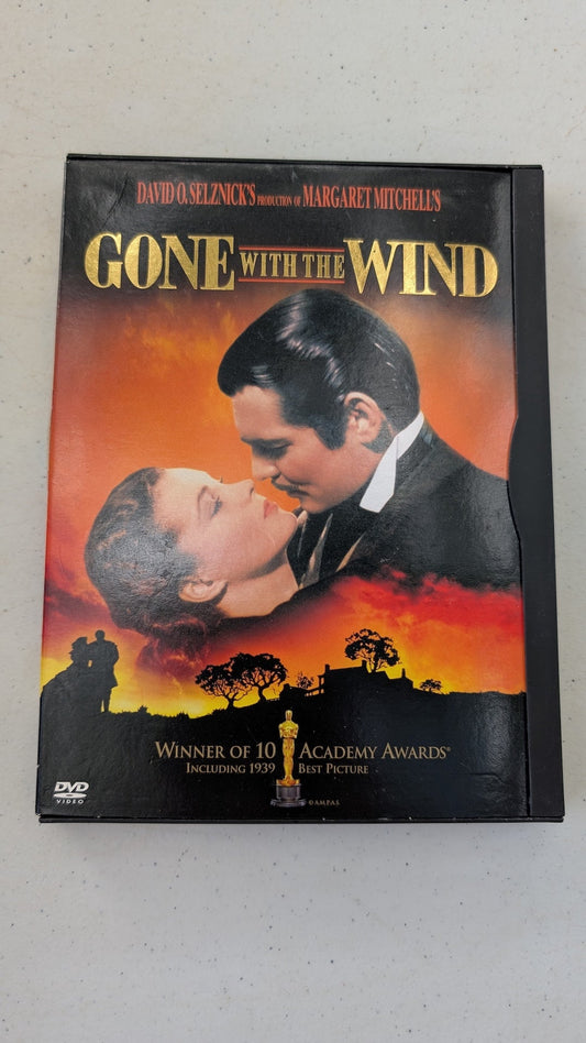 Gone with the Wind (DVD, 1939, G) Clark Gable, Vivien Leigh, Thomas Mitchell
