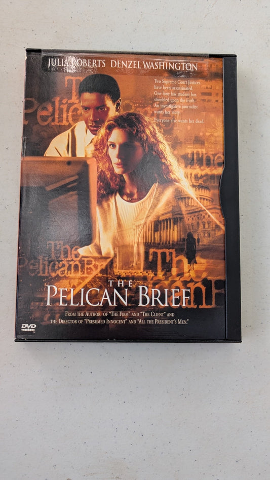 The Pelican Brief (DVD, 1993, PG-13) Julia Roberts, Denzel Washington