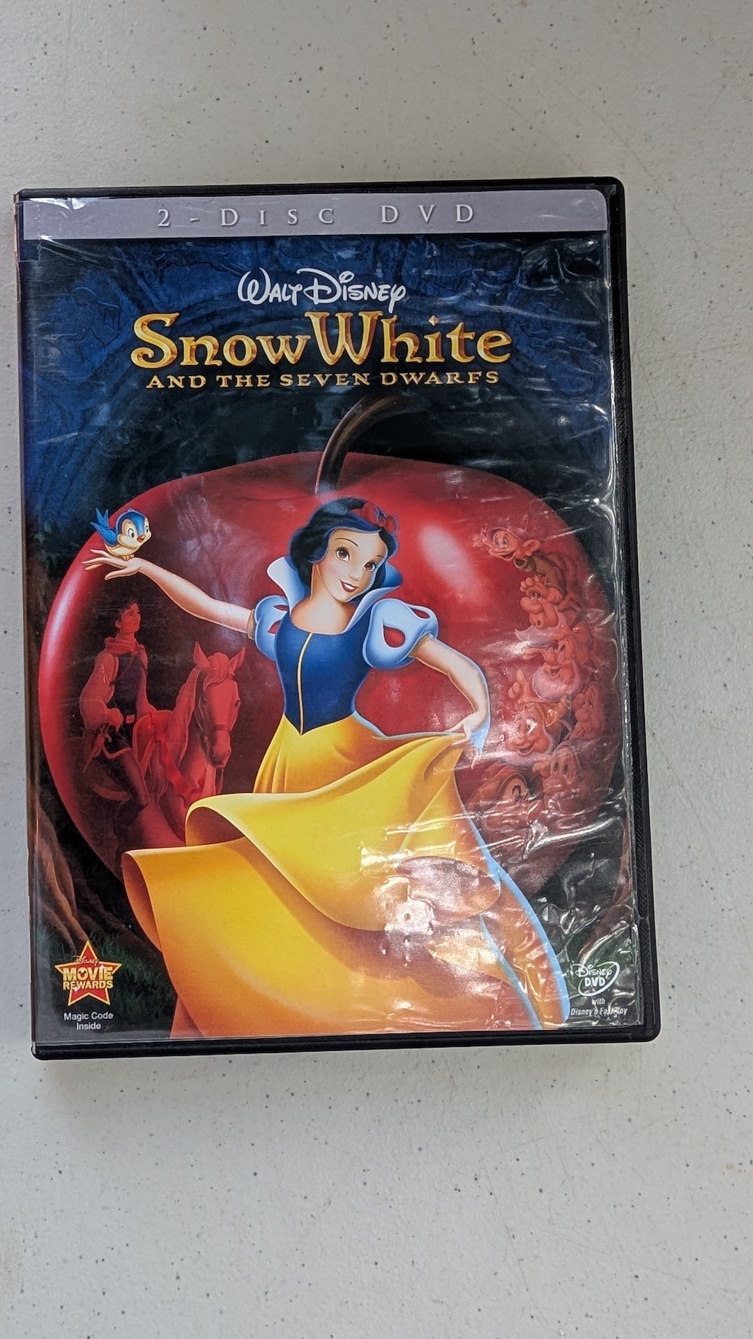Snow White and the Seven Dwarfs (DVD (2-Disc), 1937, G) Adriana Caselotti, Harry Stockwell, Lucille La Verne