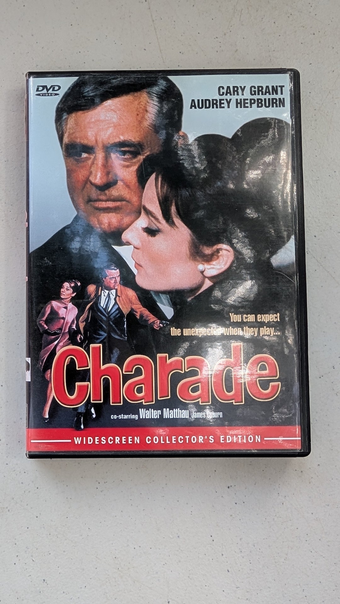 Charade (DVD (Widescreen Collector's Edition), 1963, Not Rated) Cary Grant, Audrey Hepburn, Walter Matthau