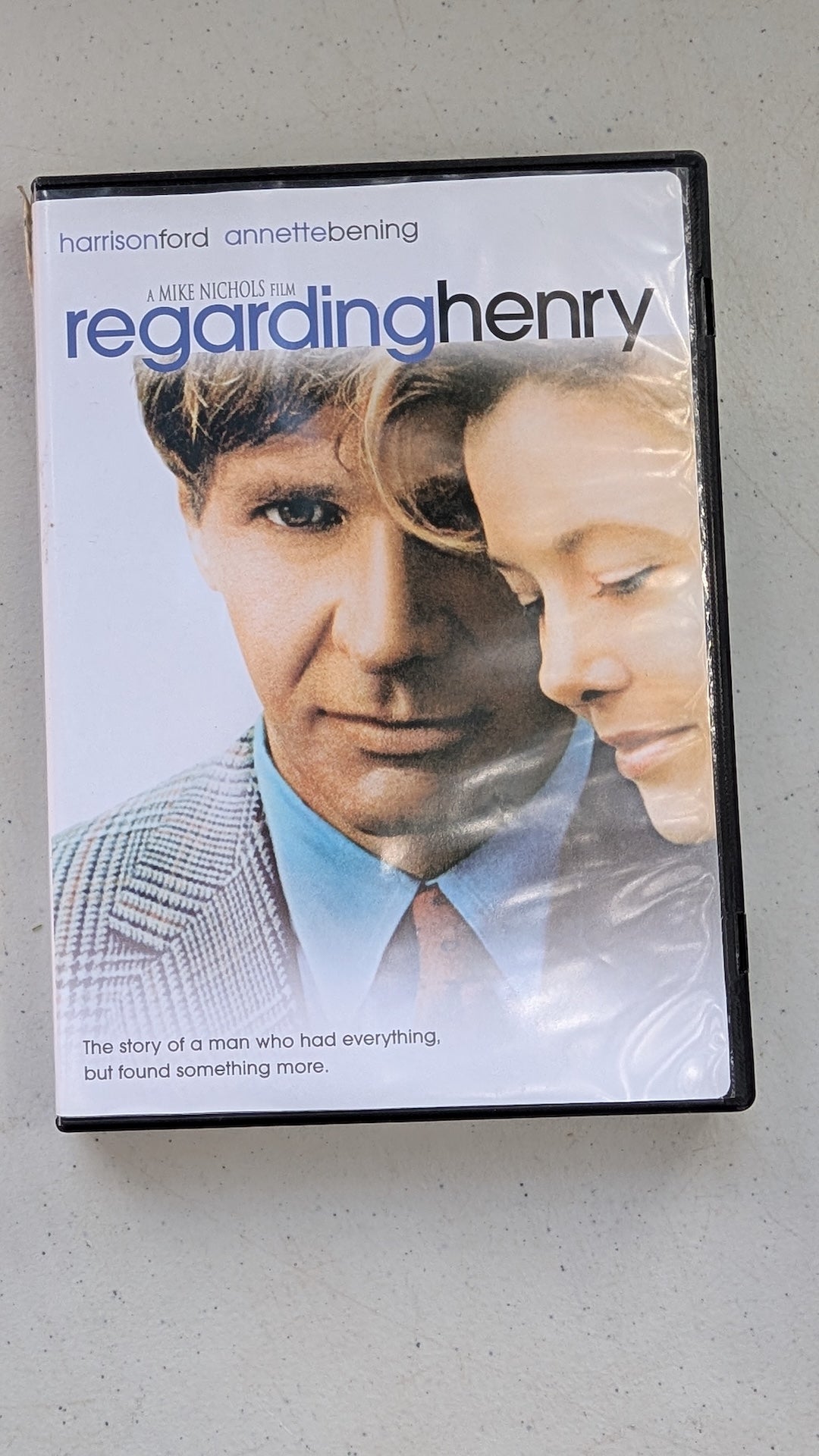 Regarding Henry (DVD, 1991, PG-13) Harrison Ford, Annette Bening