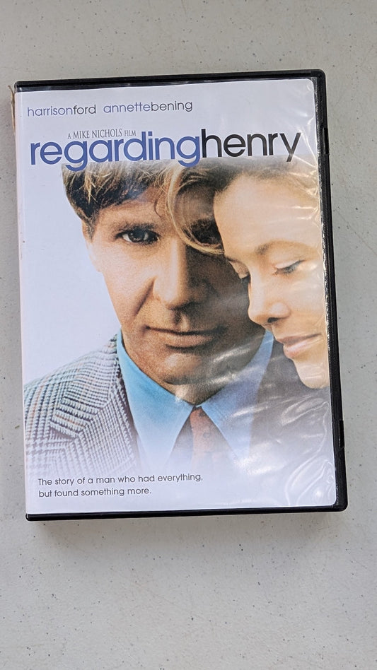 Regarding Henry (DVD, 1991, PG-13) Harrison Ford, Annette Bening