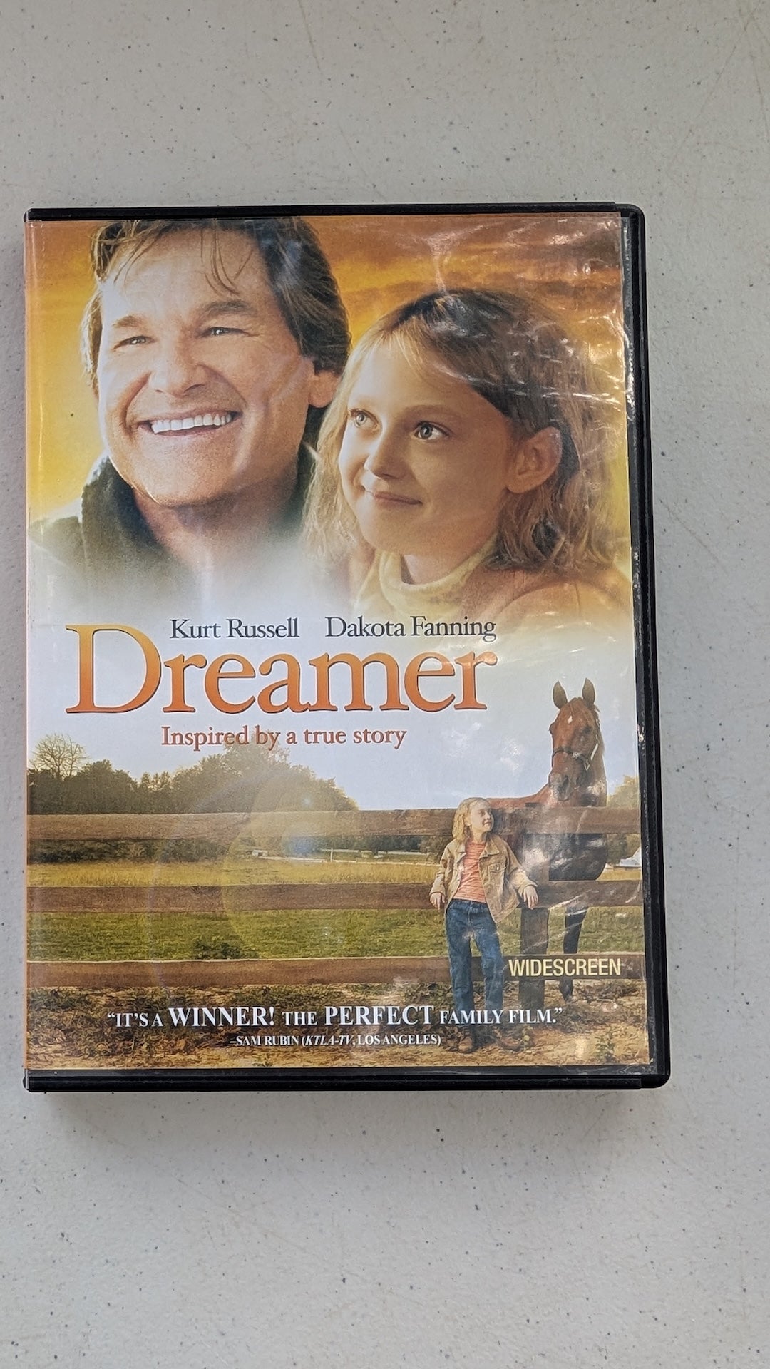 Dreamer: Inspired by a True Story (DVD, 2005, PG) Kurt Russell, Dakota Fanning