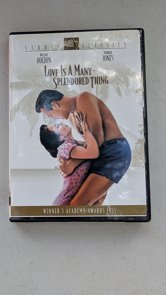 Love Is a Many-Splendored Thing (DVD, 1955, Not Rated) William Holden, Jennifer Jones