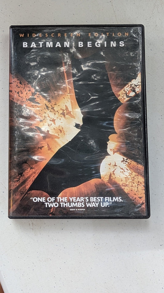 Batman Begins (DVD, 2005, PG-13) Christian Bale, Michael Caine, Liam Neeson