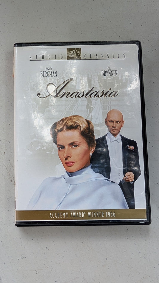 Anastasia (DVD, 1956, Not Rated) Ingrid Bergman, Yul Brynner, Helen Hayes