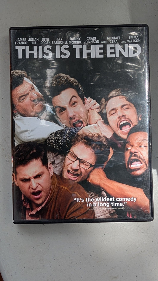 This Is the End (DVD, 2013, R) James Franco, Jonah Hill, Seth Rogen