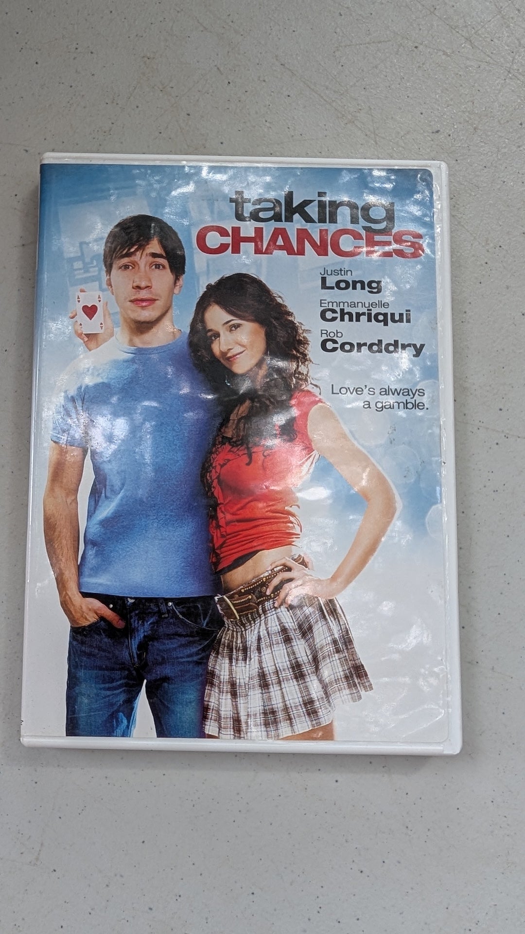 Taking Chances (DVD, 2009, R) Justin Long, Emmanuelle Chriqui, Rob Corddry