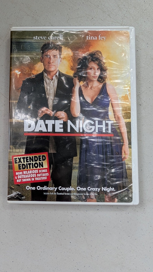 Date Night (DVD, 2010, PG-13) Steve Carell, Tina Fey, Mark Wahlberg