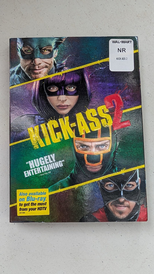 Kick-Ass 2 (DVD, 2013, R) Aaron Taylor-Johnson, ChloÃÂ« Grace Moretz, Jim Carrey