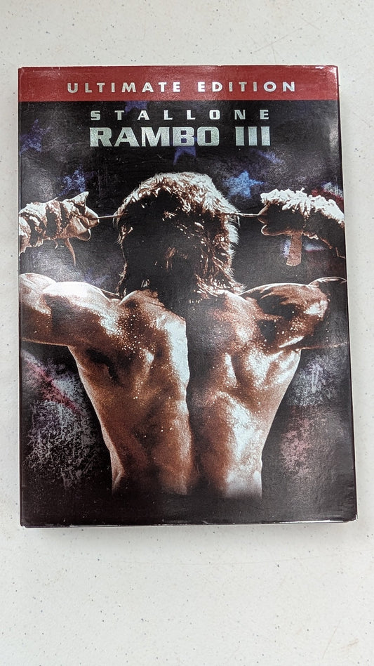 Rambo III (DVD, 1988, R) Sylvester Stallone, Richard Crenna, Marc de Jonge