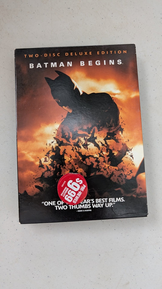 Batman Begins (DVD, 2005, PG-13) Christian Bale, Michael Caine, and Liam Neeson
