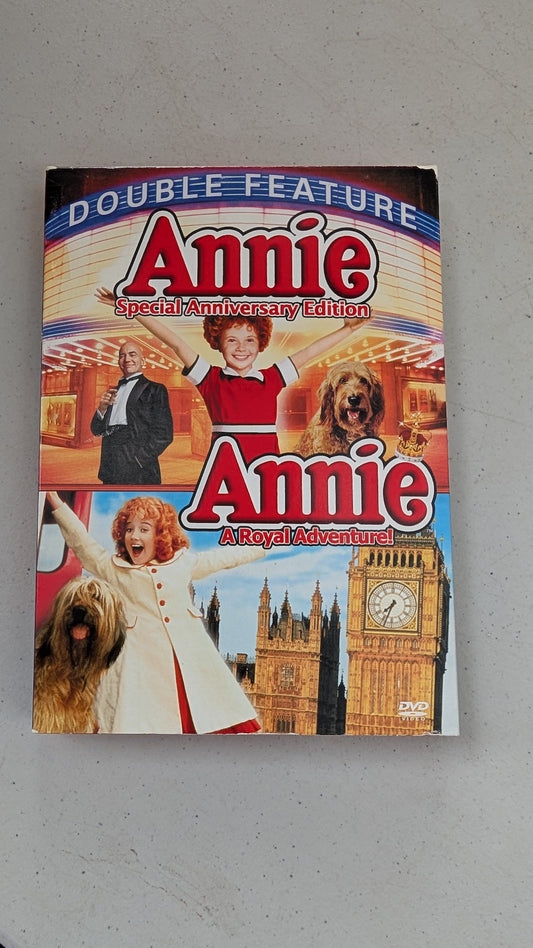 Annie / Annie: A Royal Adventure! (DVD, 1982 / 1995, PG / PG) Aileen Quinn, Albert Finney; Ashley Johnson, Joan Collins