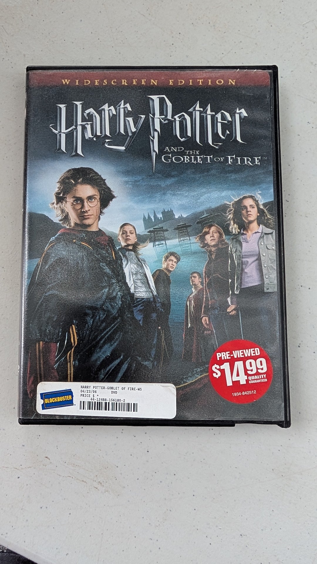 Harry Potter and the Goblet of Fire (DVD, 2005, PG-13) Daniel Radcliffe, Rupert Grint, Emma Watson