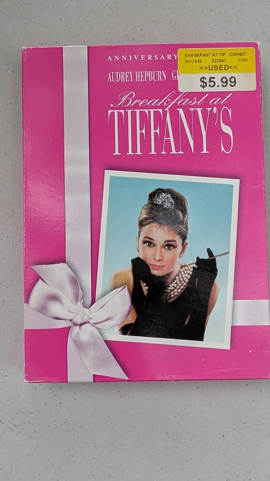 Breakfast at Tiffany's (DVD, 1961, Not Rated) Audrey Hepburn, George Peppard, Patricia Neal