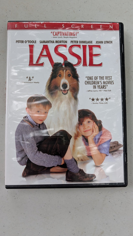 Lassie (DVD, 2005, PG) Peter O'Toole, Samantha Morton, Peter Dinklage