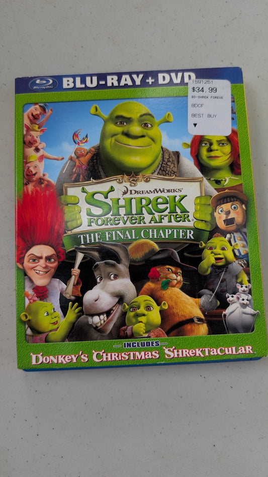 Shrek Forever After (Blu-ray + DVD, 2010, PG) Mike Myers, Eddie Murphy, Cameron Diaz