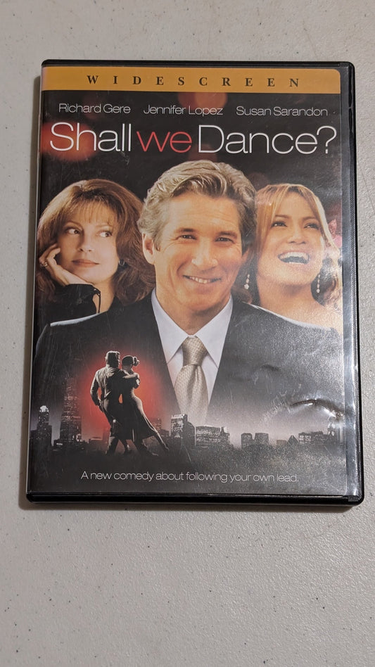 Shall We Dance? (DVD, 2004, PG-13) Richard Gere, Jennifer Lopez, Susan Sarandon