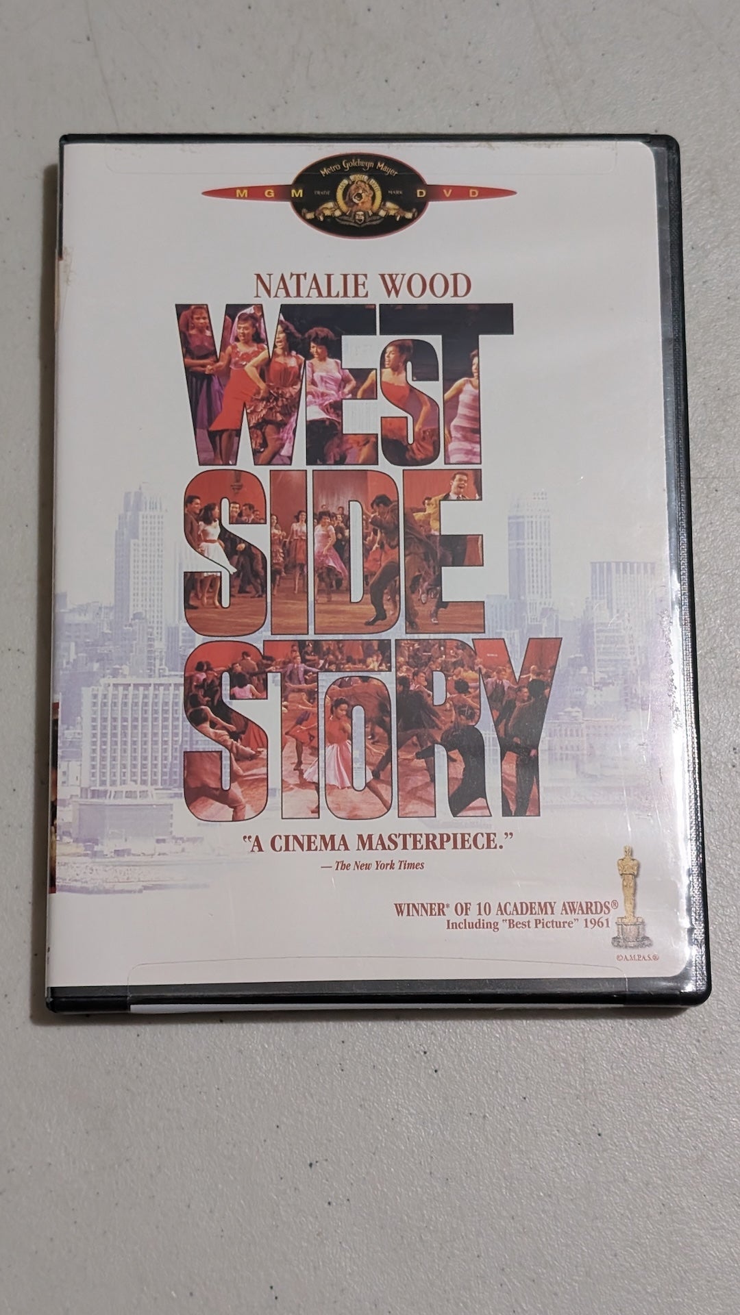 West Side Story (DVD, 1961, Not Rated) Natalie Wood, Richard Beymer, Rita Moreno