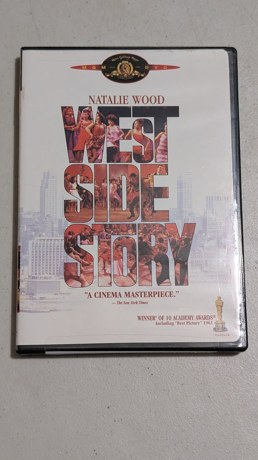 West Side Story (DVD, 1961, Not Rated) Natalie Wood, Richard Beymer, Rita Moreno