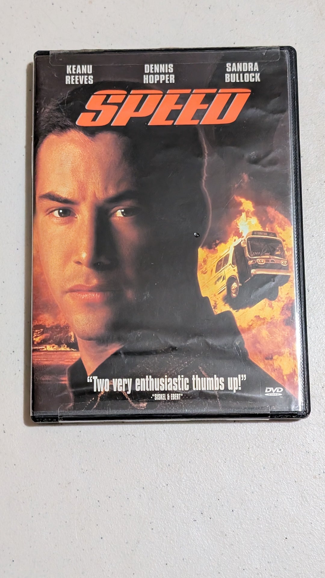 Speed (DVD, 1994, R) Keanu Reeves, Dennis Hopper, Sandra Bullock