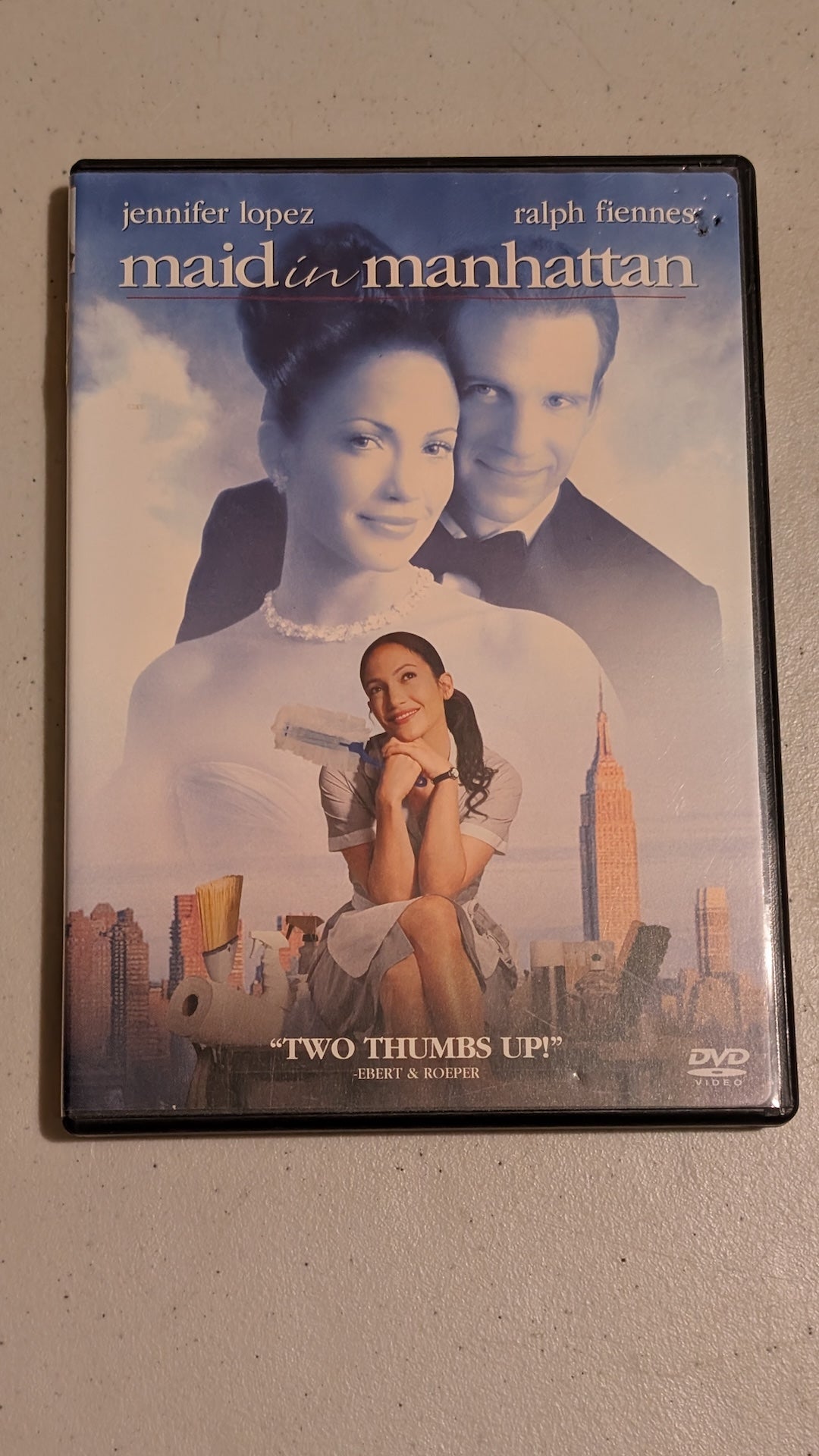 Maid in Manhattan (DVD, 2002, PG-13) Jennifer Lopez, Ralph Fiennes, Natasha Richardson