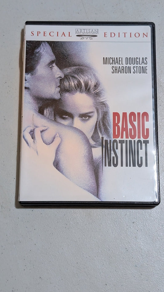 Basic Instinct (DVD, 1992, R) Michael Douglas, Sharon Stone, George Dzundza