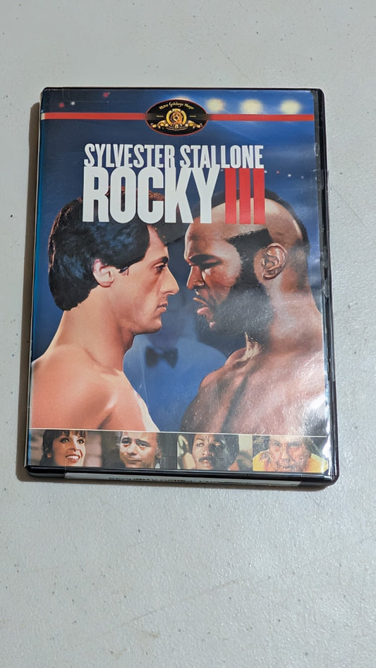 Rocky III (DVD, 1982, PG) Sylvester Stallone, Mr. T, Talia Shire
