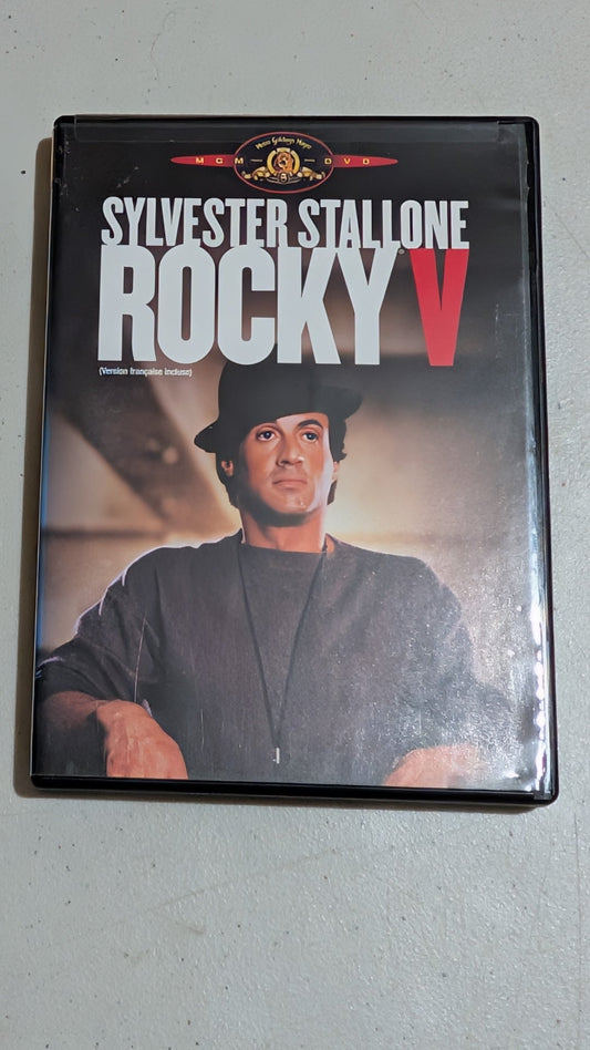 Rocky V (DVD, 1990, PG-13) Sylvester Stallone, Talia Shire, Burt Young