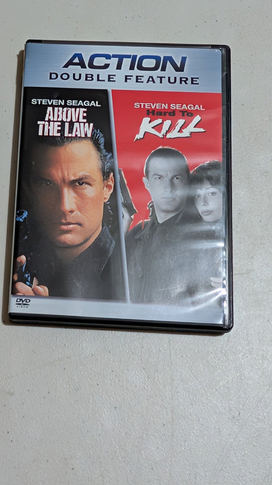 Above the Law / Hard to Kill (DVD, 1988 / 1990, R / R) Steven Seagal, Pam Grier, Sharon Stone / Steven Seagal, Kelly LeBrock, William Sadler