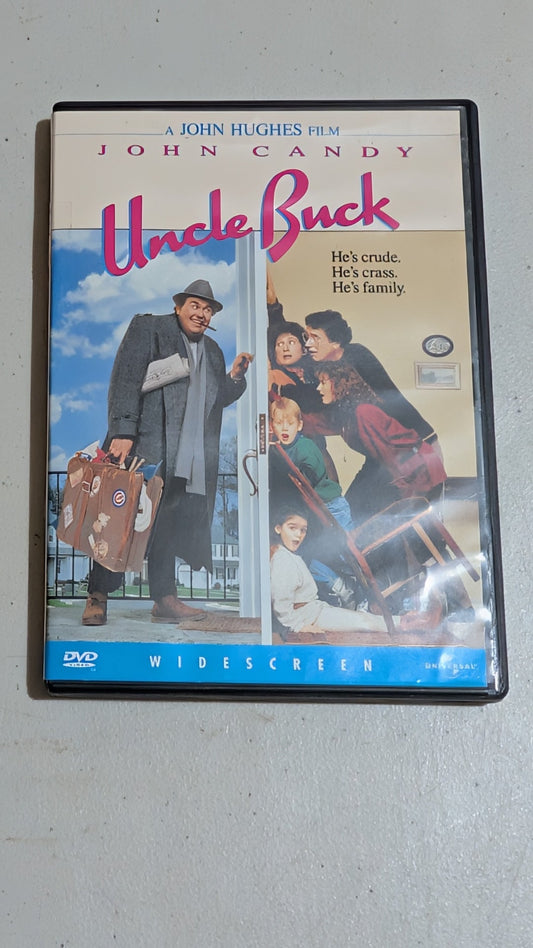 Uncle Buck (DVD, 1989, PG) John Candy, Amy Madigan, Jean Louisa Kelly