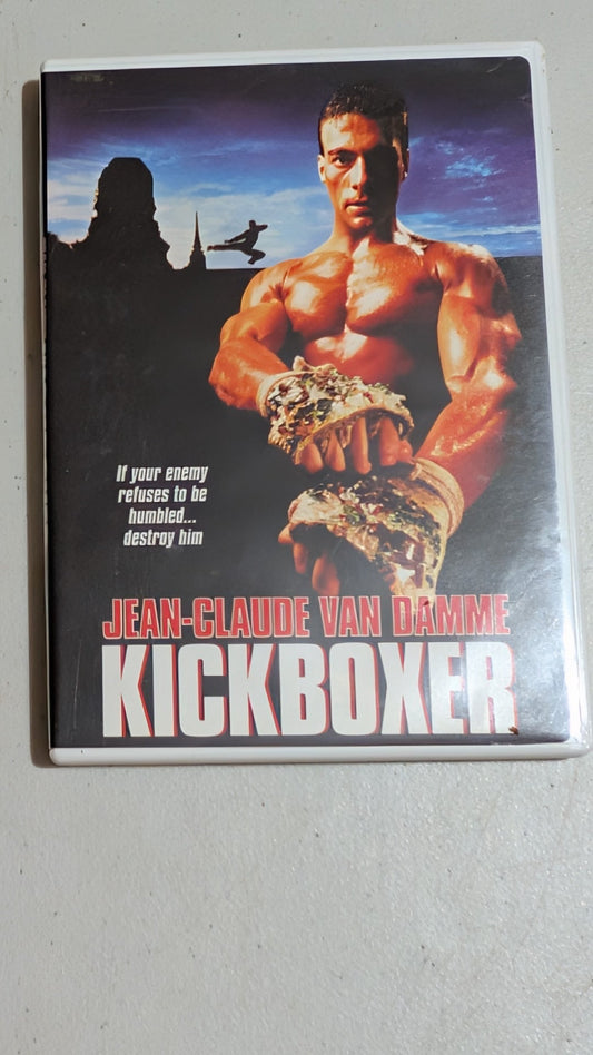 Kickboxer (DVD, 1989, R) Jean-Claude Van Damme, Dennis Alexio, Dennis Chan