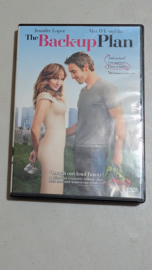 The Back-up Plan (DVD, 2010, PG-13) Jennifer Lopez, Alex O'Loughlin, Michaela Watkins