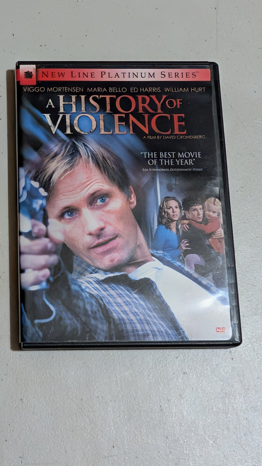 A History of Violence (DVD, 2005, R) Viggo Mortensen, Maria Bello, Ed Harris