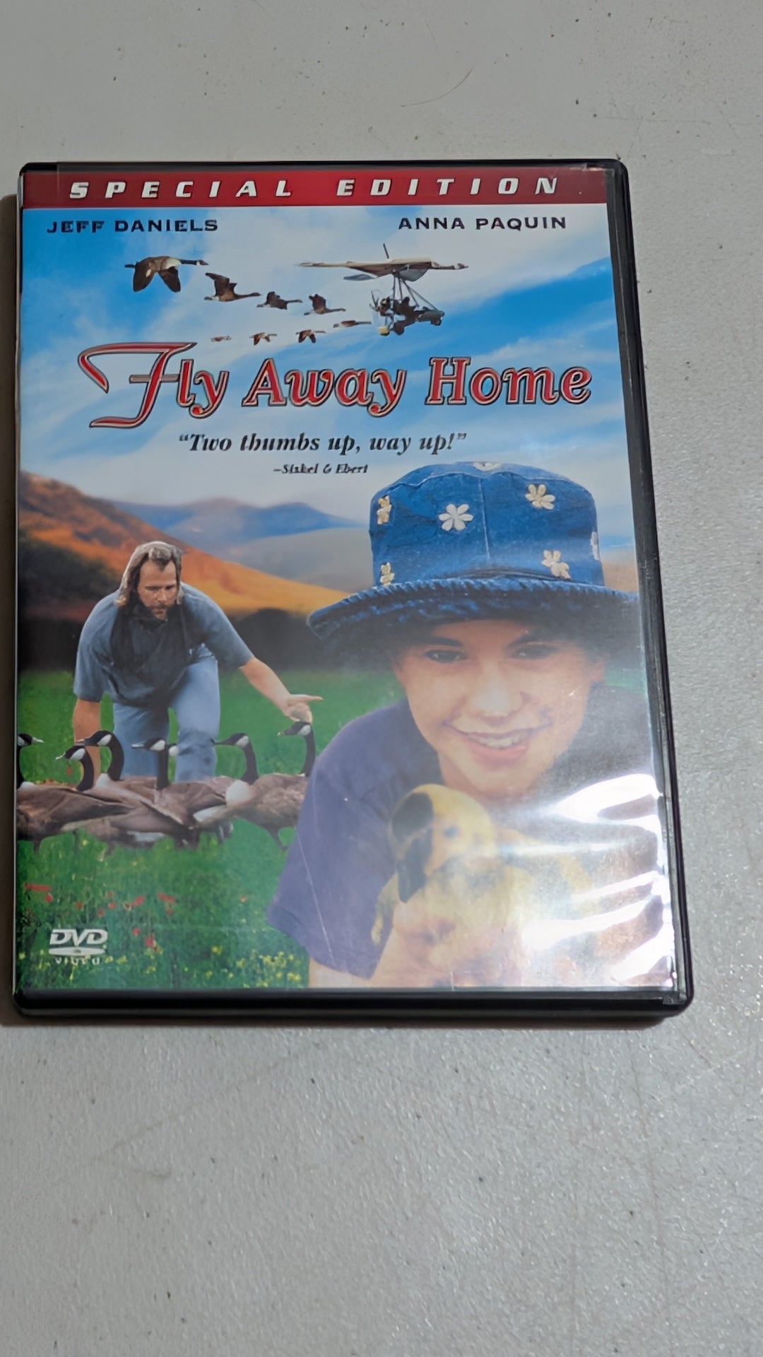 Fly Away Home (DVD, 1996, PG) Jeff Daniels, Anna Paquin, Dana Delany